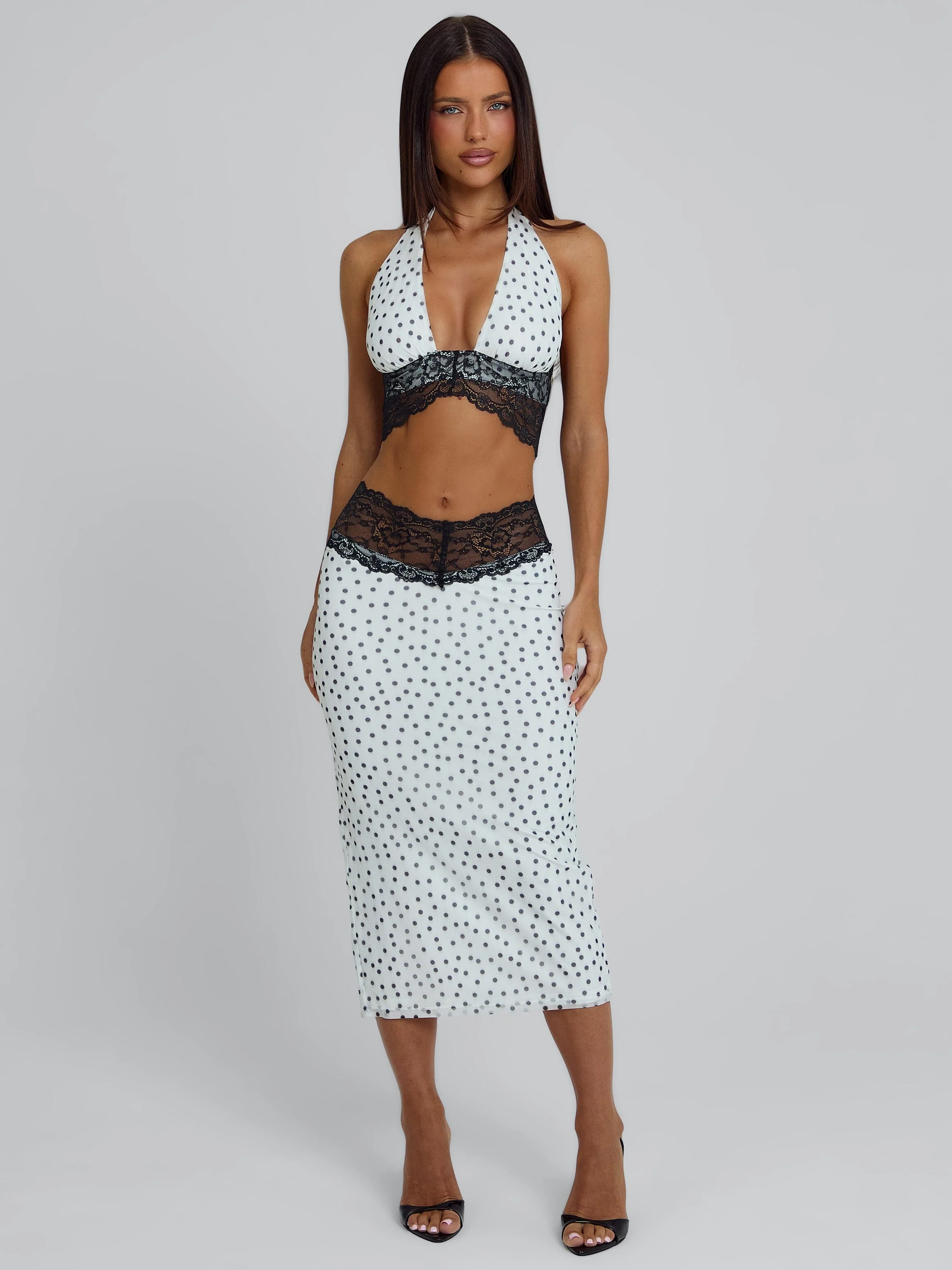 JAZARA TOP BLACK POLKA DOT - Image 2