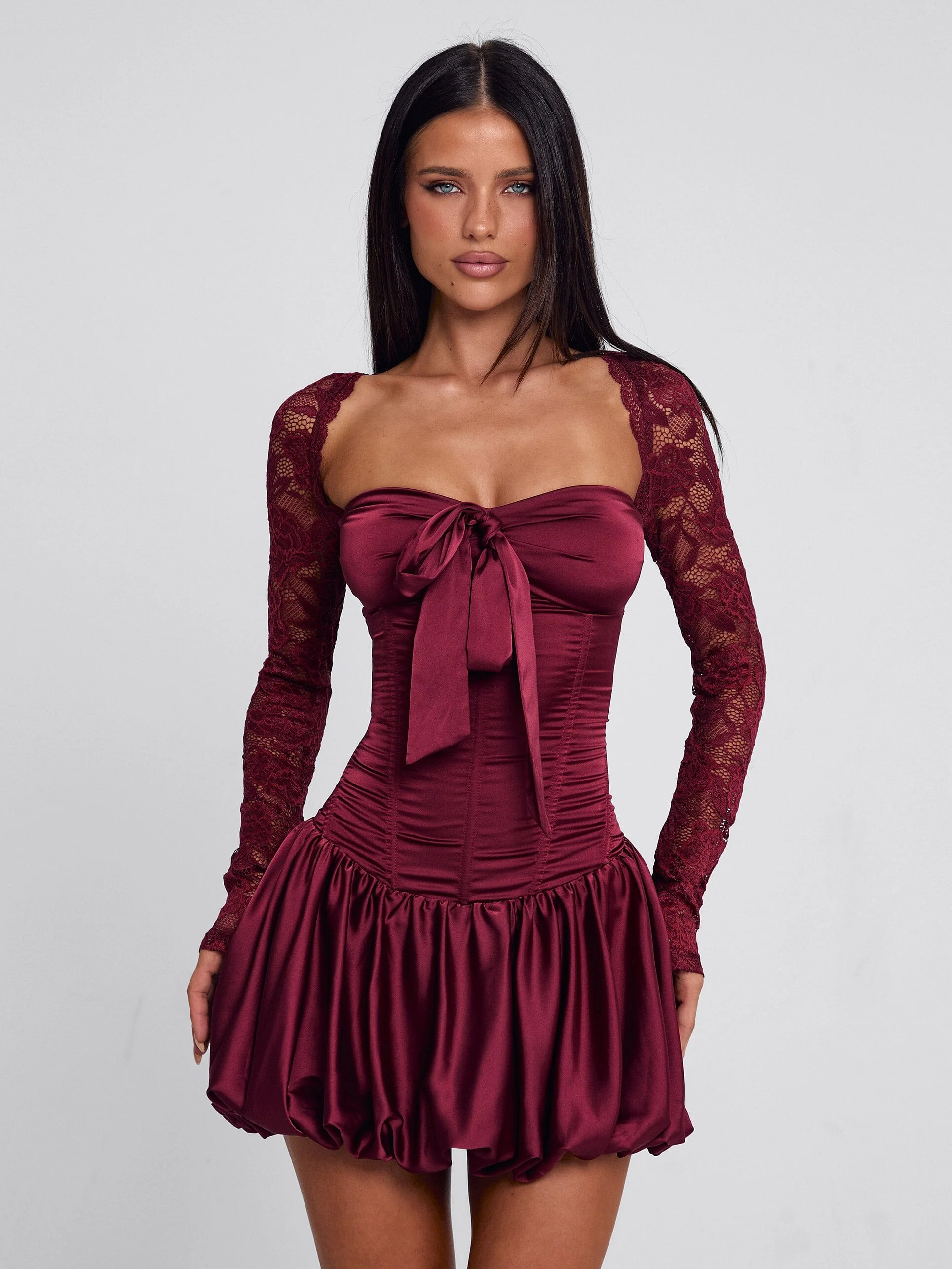 LEVIANA MINI DRESS RED